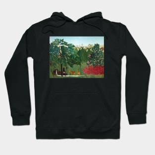 Henri Rousseau - The Waterfall Hoodie